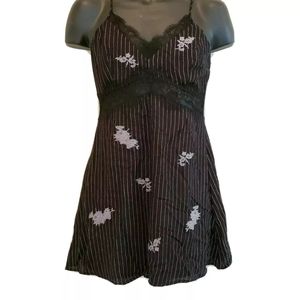 Lush Dress spaghetti strap Pin Stripes Women Mediu